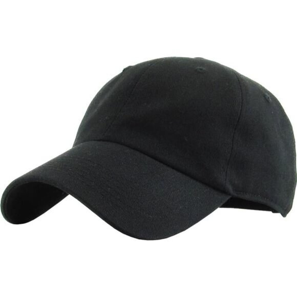 Cotton Baseball Cap Adjustable Dad Hat Low Profile Unstructured Classic Fit - Picture 1 of 7